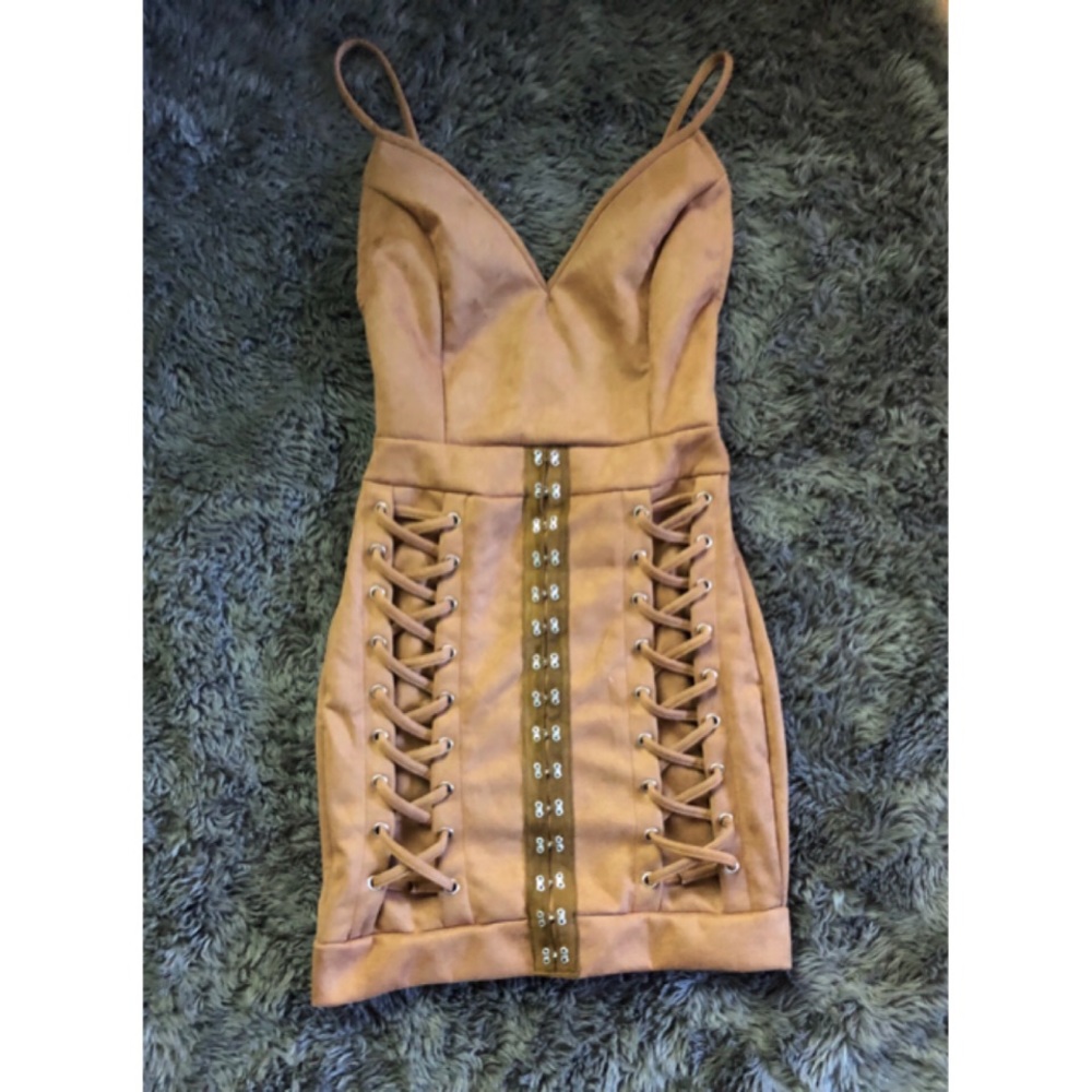 Cute Suede Dress